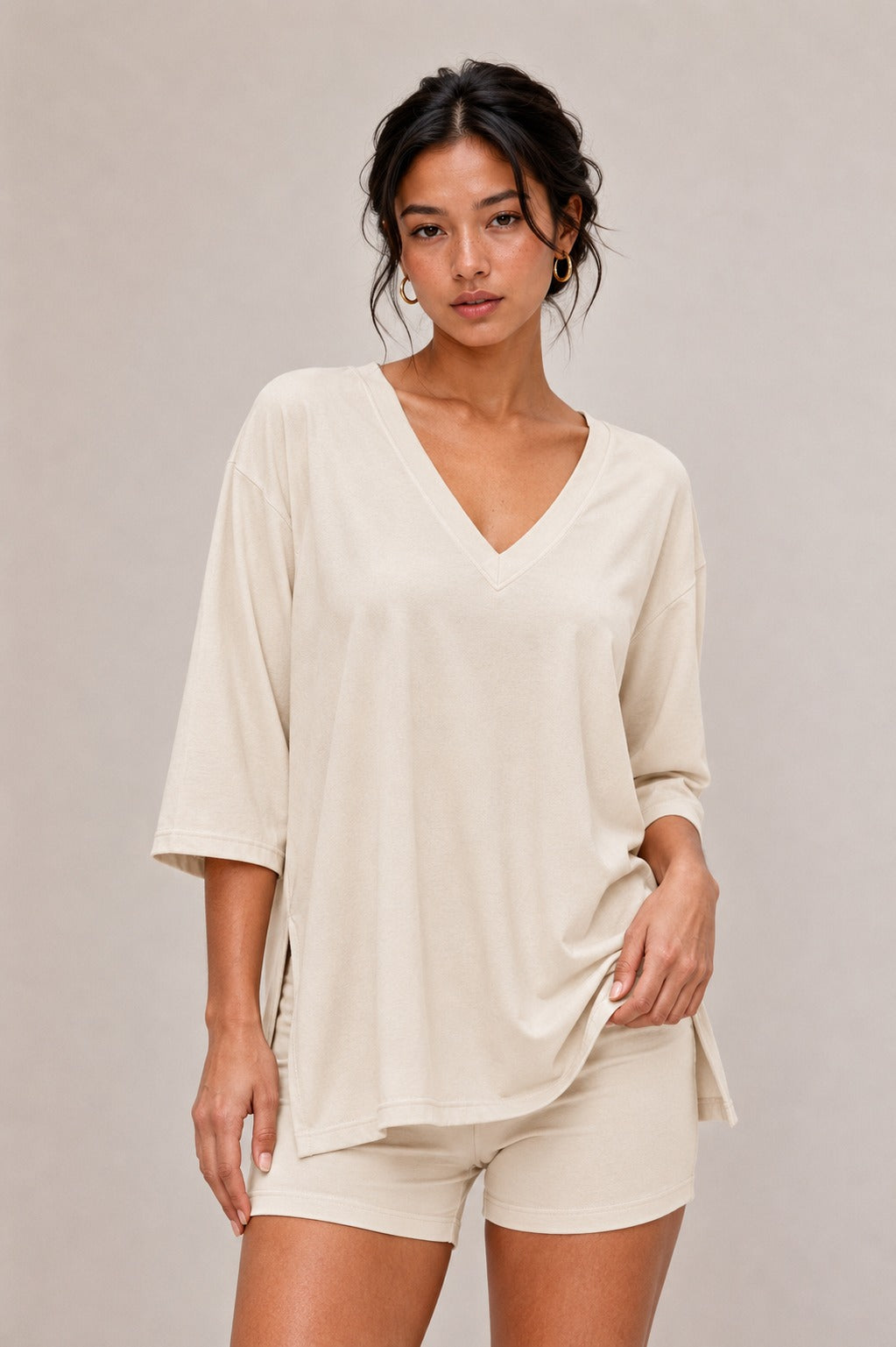 Ilva Set in Off-white, front view