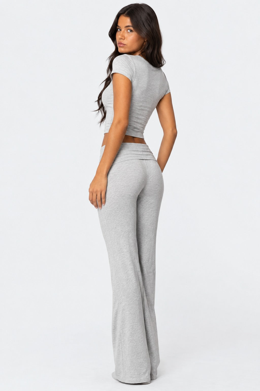 Sora Crop Top Flare Set