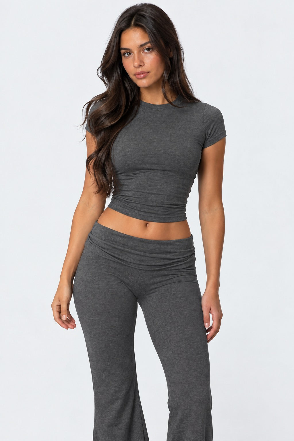 Sora Crop Top Flare Set
