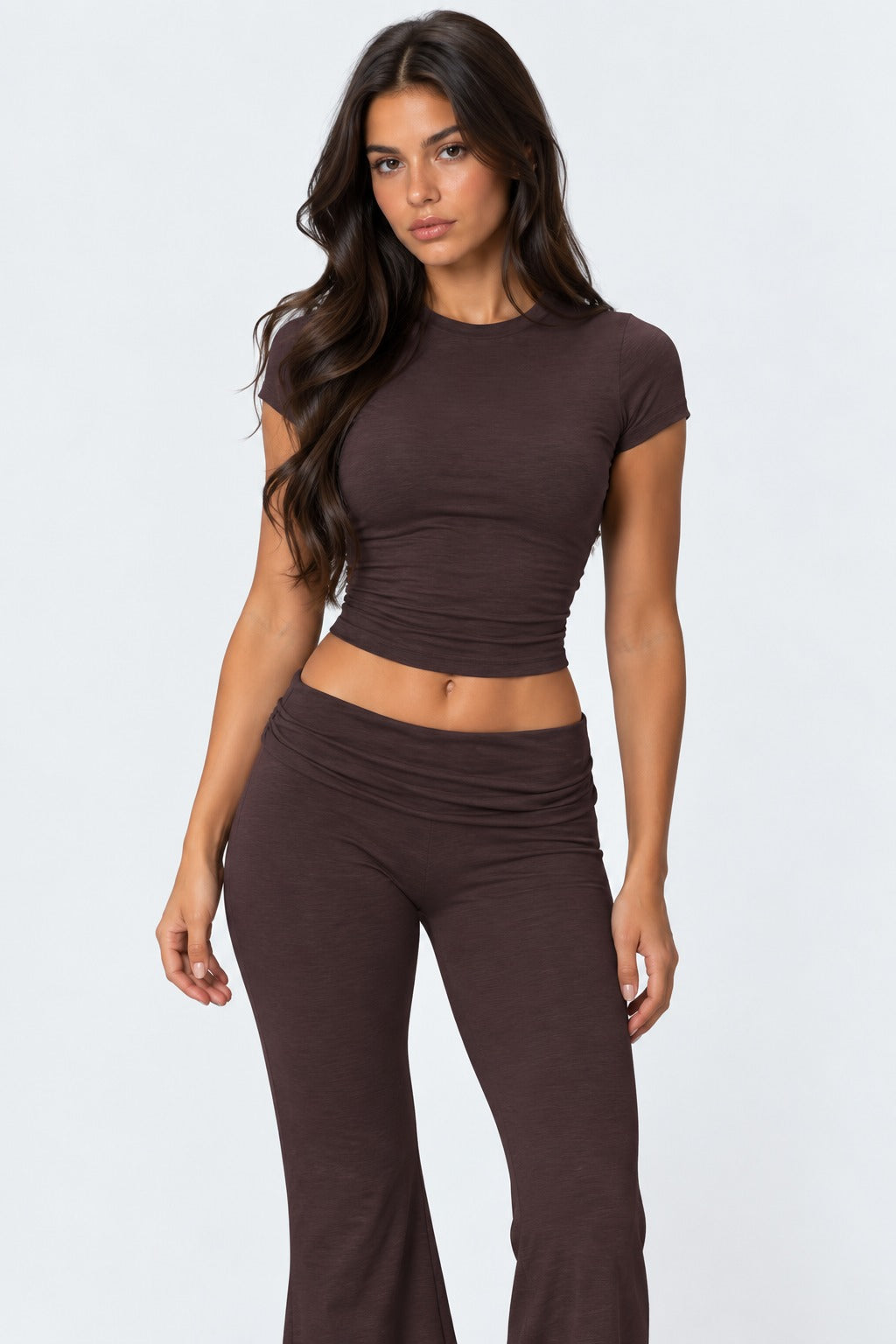 Sora Crop Top Flare Set